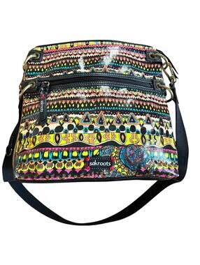 Sakroots Multicolor Patterned Crossbody Bag